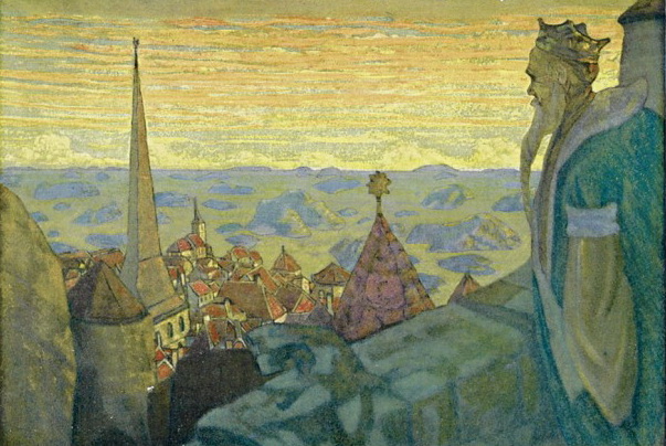 Н.К.Рерих. Старый король. 1910
