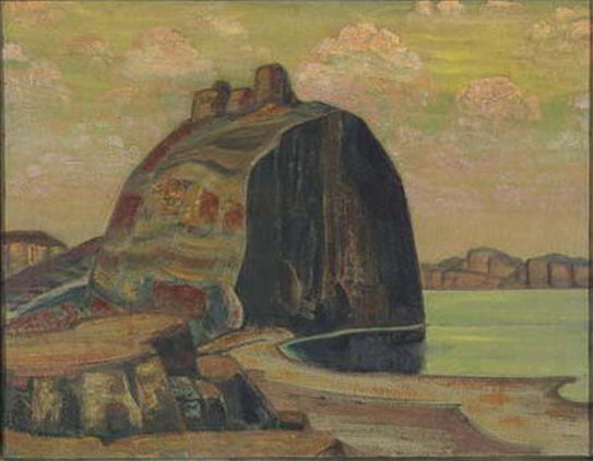 Н.К.Рерих. Дом духа (эскиз). 1915