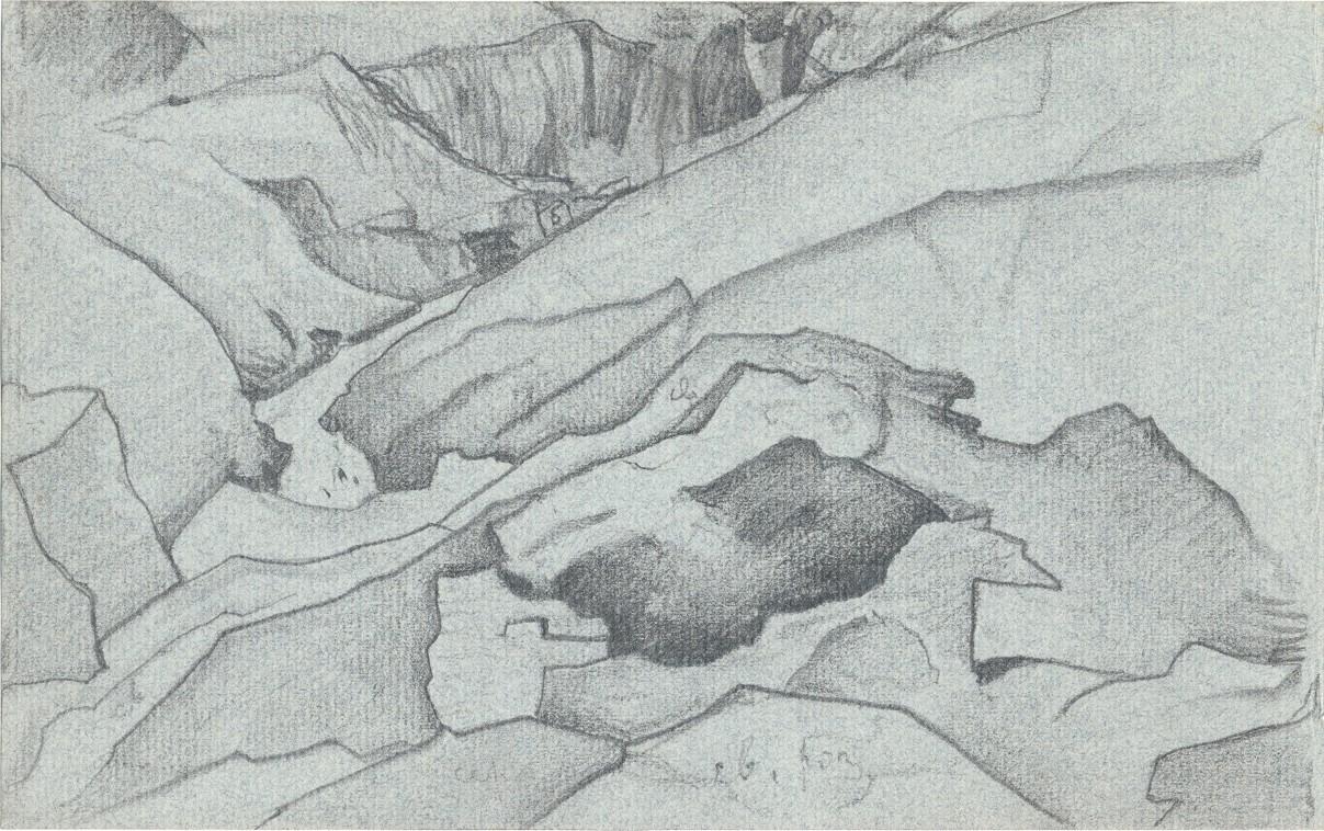 Н.К.Рерих. Река Рани-Нулла в долине Кулу. 1931-1933