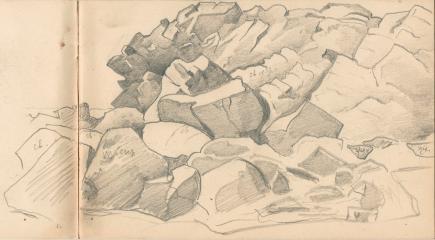 Н.К.Рерих. Монхиган (Рисунок к картине из серии «Океан»). 1922
