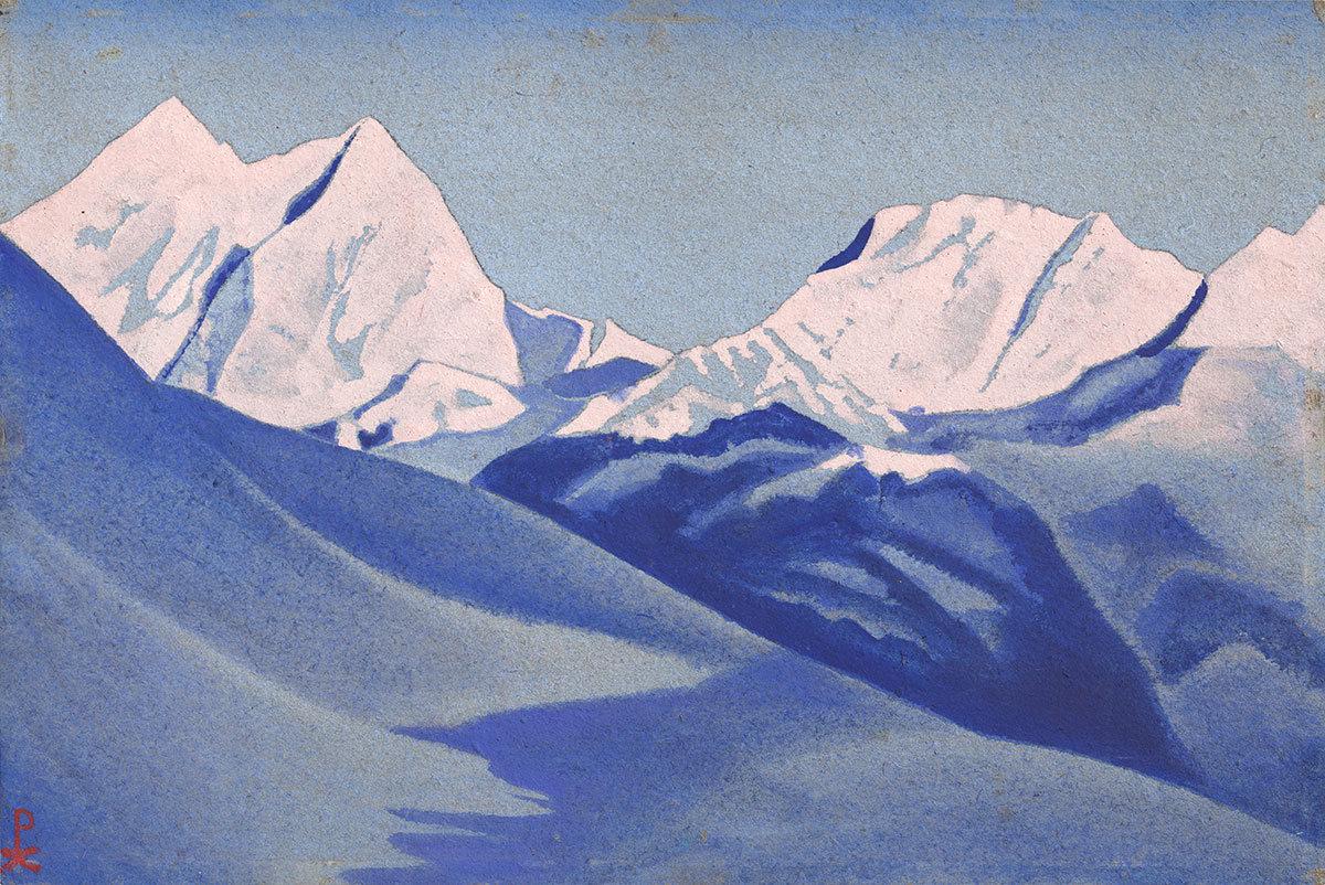 Н.К.Рерих. Гималаи. 1937
