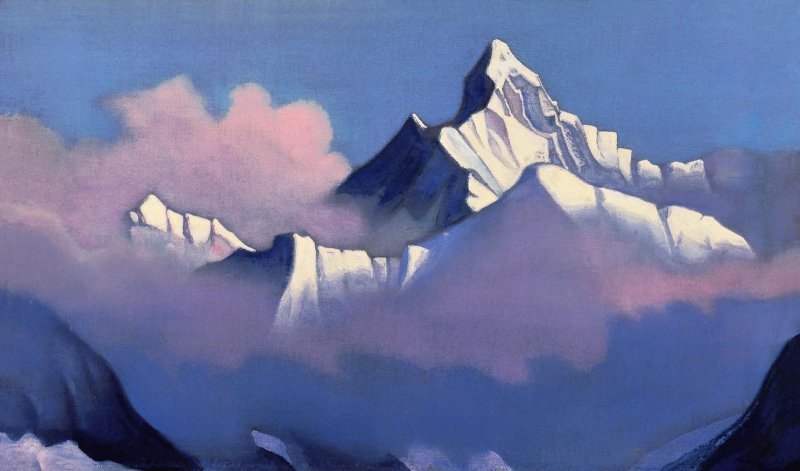 Н.К.Рерих. Нанда Деви (Гималаи). 1937