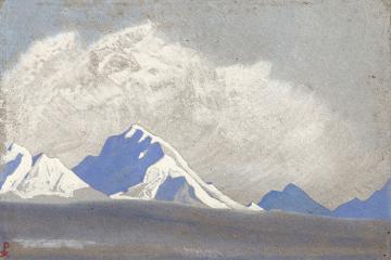 Н.К.Рерих. Гималаи. 1938