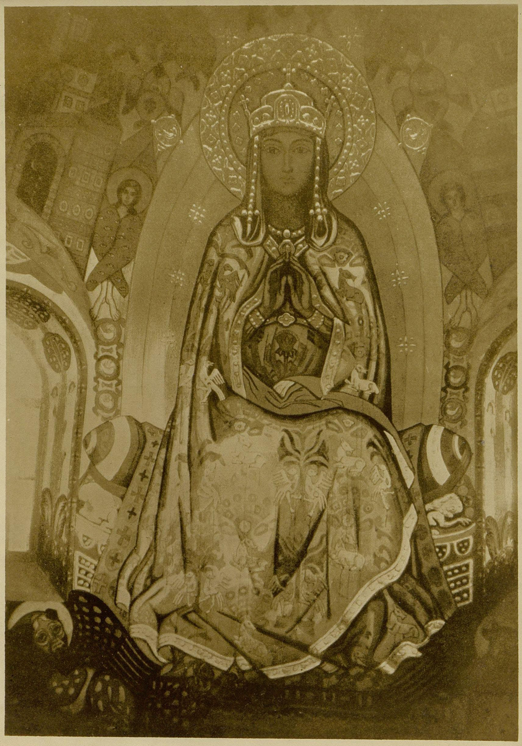 Н.К.Рерих. Царица Небесная над Рекой Жизни (роспись). 1911-1914