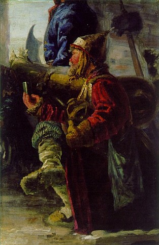 Н.К.Рерих. Пушкари (Пушкарь). 1894