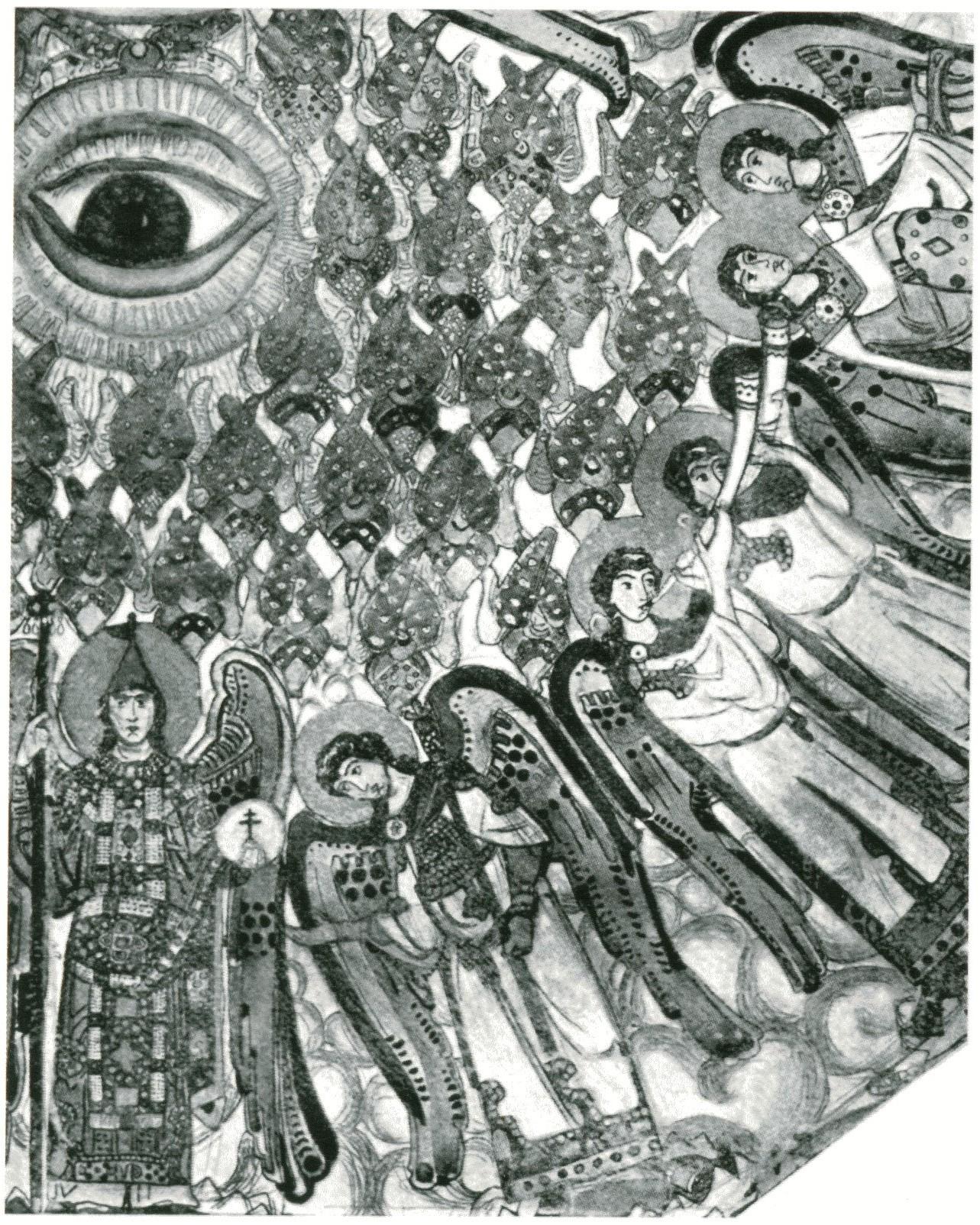Н.К.Рерих. Всевидящее око с небесными силами (Архангел). 1906