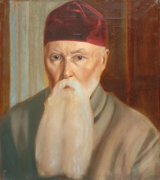 С.Н.Рерих. Портрет Н.К. Рериха. 1937 (?)