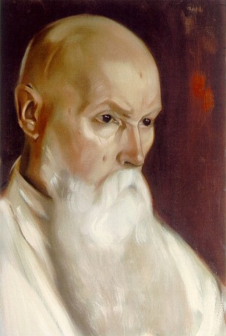 С.Н.Рерих. Портрет отца (Профессор Николай Рерих). 1944
