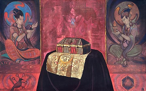 С.Н.Рерих. Священный ларец. 1928