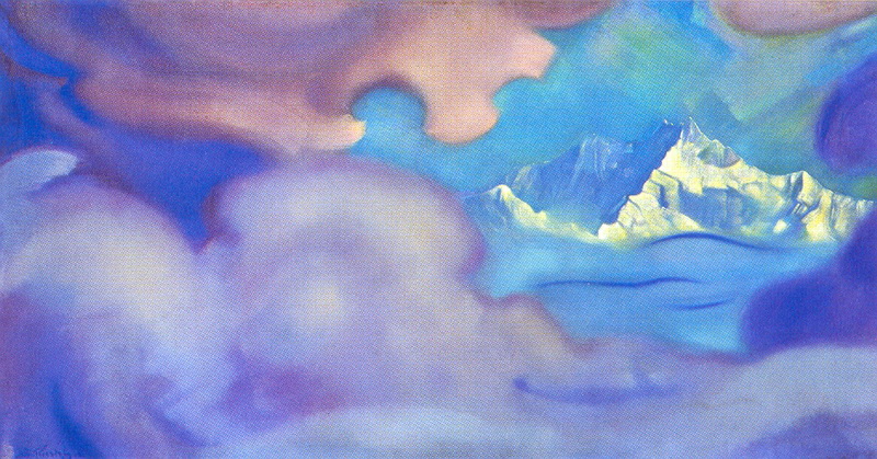 С.Н.Рерих. Канченджунга. Ледяная цитадель (Канченджанга. Белая цитадель). 1952 (1954)