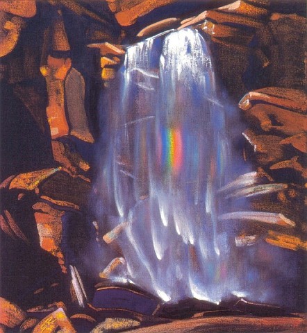 С.Н.Рерих. Радуга водопада. 1934