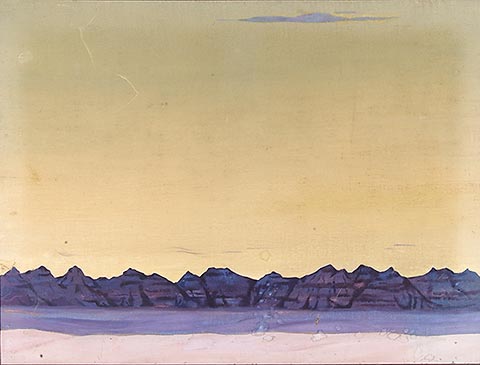 С.Н.Рерих. Горный пейзаж. около 1925 г.