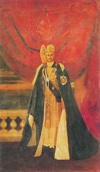 С.Н.Рерих. Портрет махараджи Траванкора. 1940