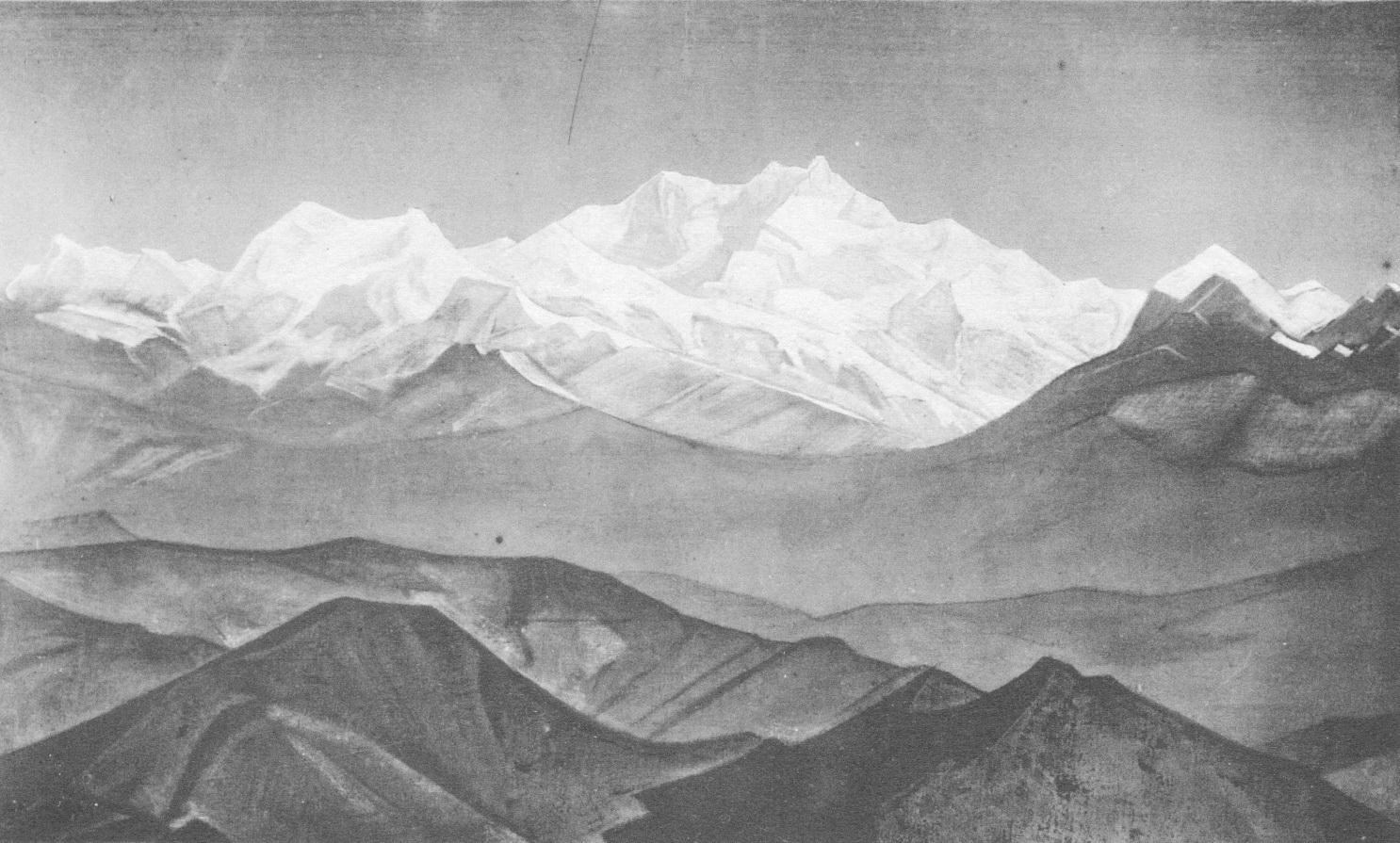 Н.К.Рерих. Гималаи (Канченджанга). 1928-1930