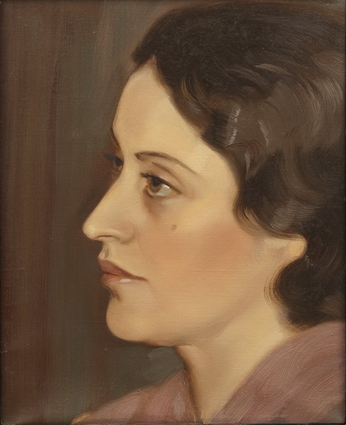 С.Н.Рерих. Портрет Ираиды Михайловны Богдановой. 1930–1940-е