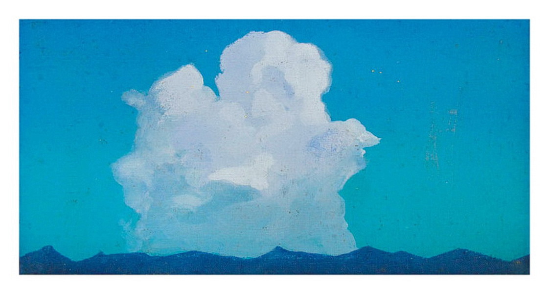 С.Н.Рерих. Белое облако. 1930-1940-е
