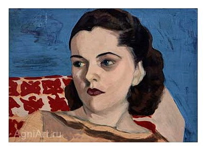 С.Н.Рерих. Портрет Кэтрин Кэмпбелл [6]. Около 1928