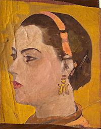 С.Н.Рерих. Портрет Кэтрин Кэмпбелл [8]. Около 1928