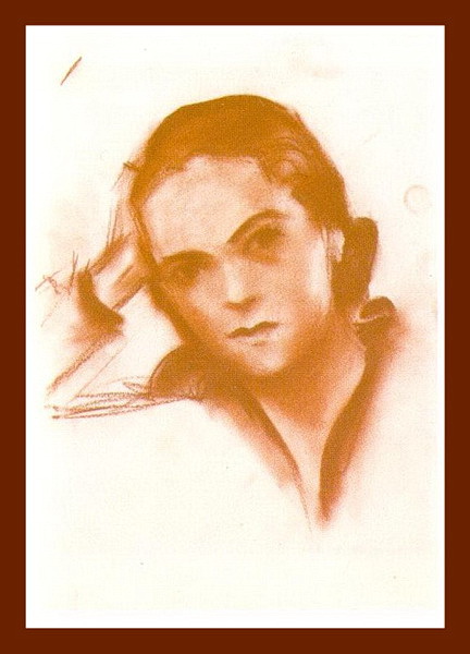С.Н.Рерих. Портрет Кэтрин Кэмпбелл [этюд]. Около 1927-1929