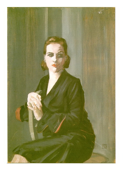 С.Н.Рерих. Портрет Кэтрин Кэмпбелл. 1928