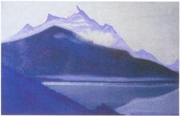 Н.К.Рерих. Гималаи. # 78. 1938