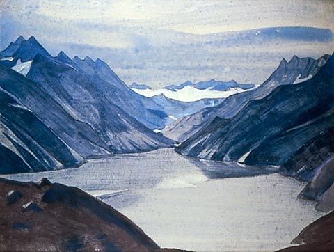Н.К.Рерих. Озеро Наг. 1925