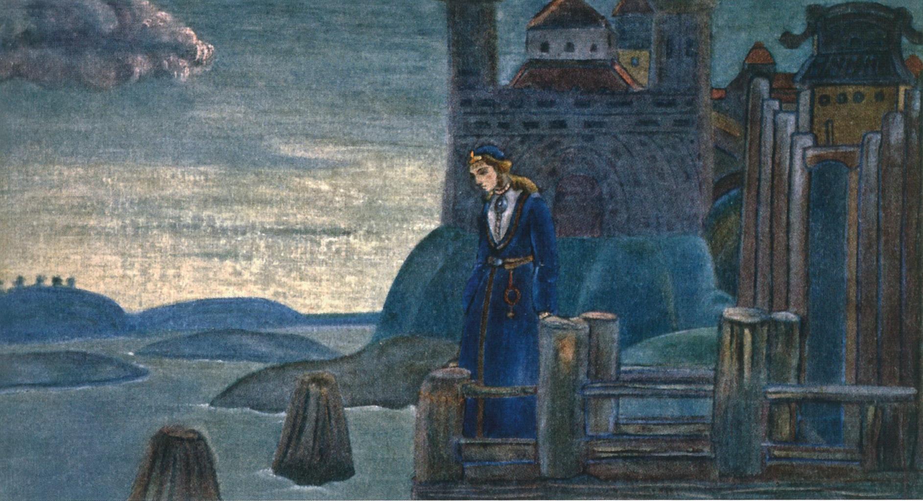 Н.К.Рерих. Песнь о викинге. 1907