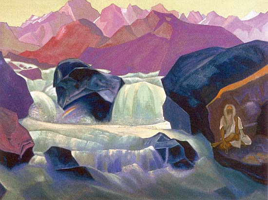 Н.К.Рерих. Сантана (Река в Гималаях). 1935-1936