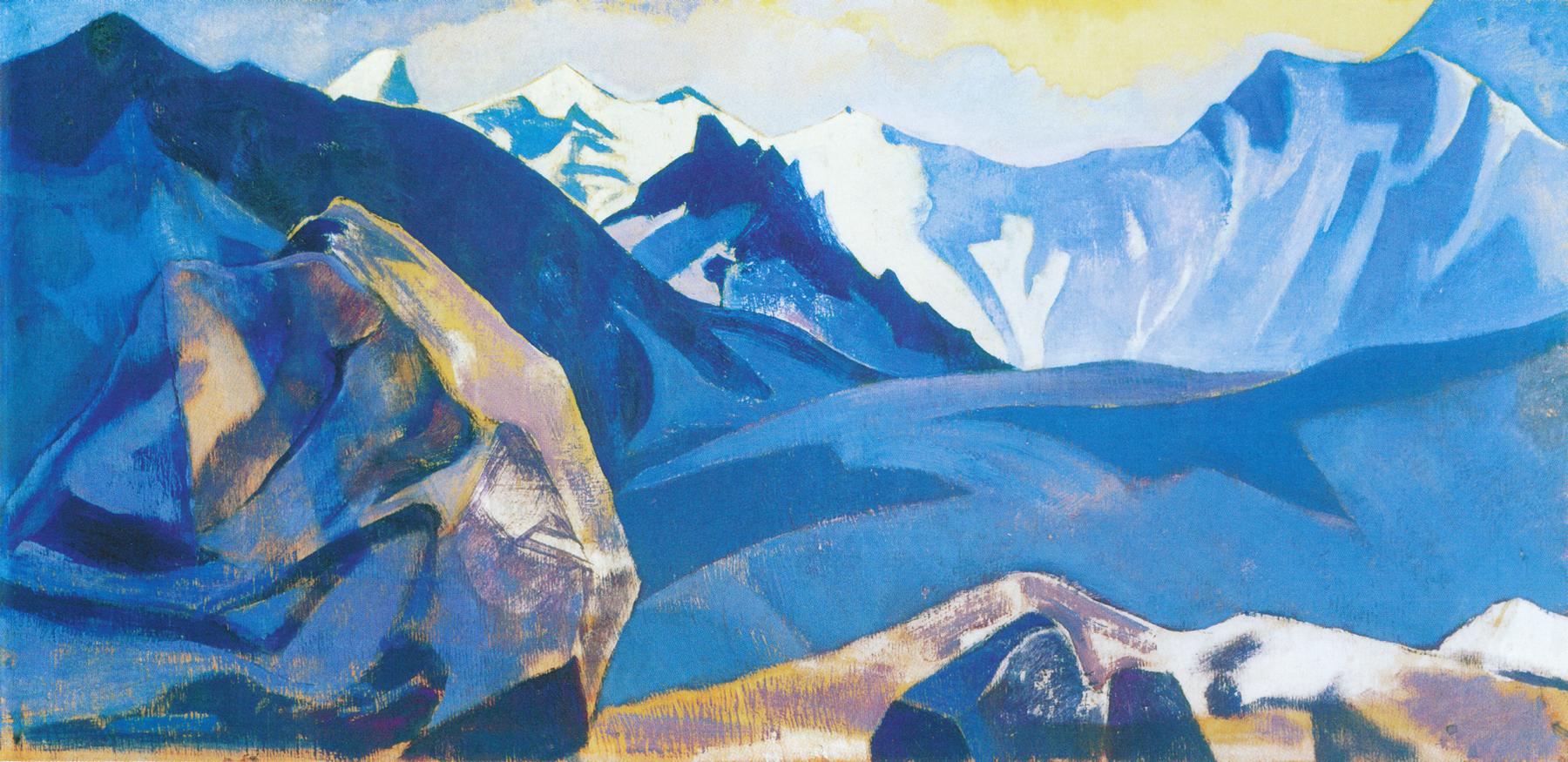 Экспедиция рериха 1923 1928 завершилась. Рерих перевал Сассер. Алтай, Гималаи Рерих картина.