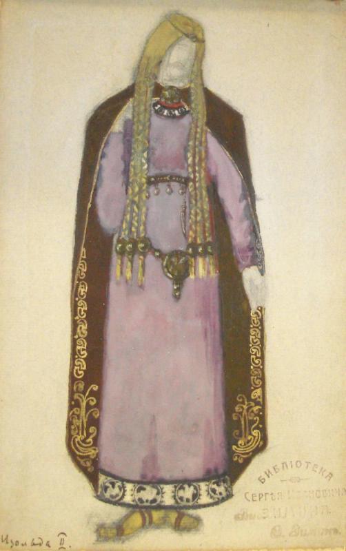 Н.К.Рерих. Изольда (2-й акт). 1912