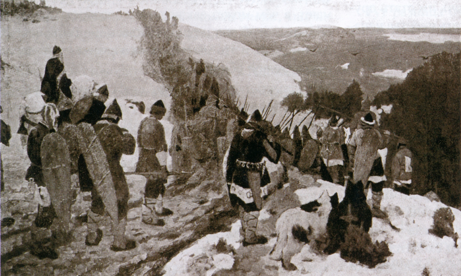 Завершилась экспедиция рериха. Картина Рериха поход 1899. Центрально-азиатская Экспедиция Рериха.