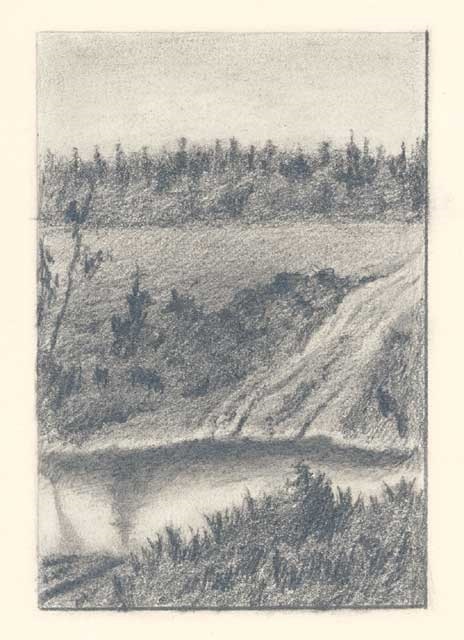 Н.К.Рерих. Брод на дороге в Селище. 1893