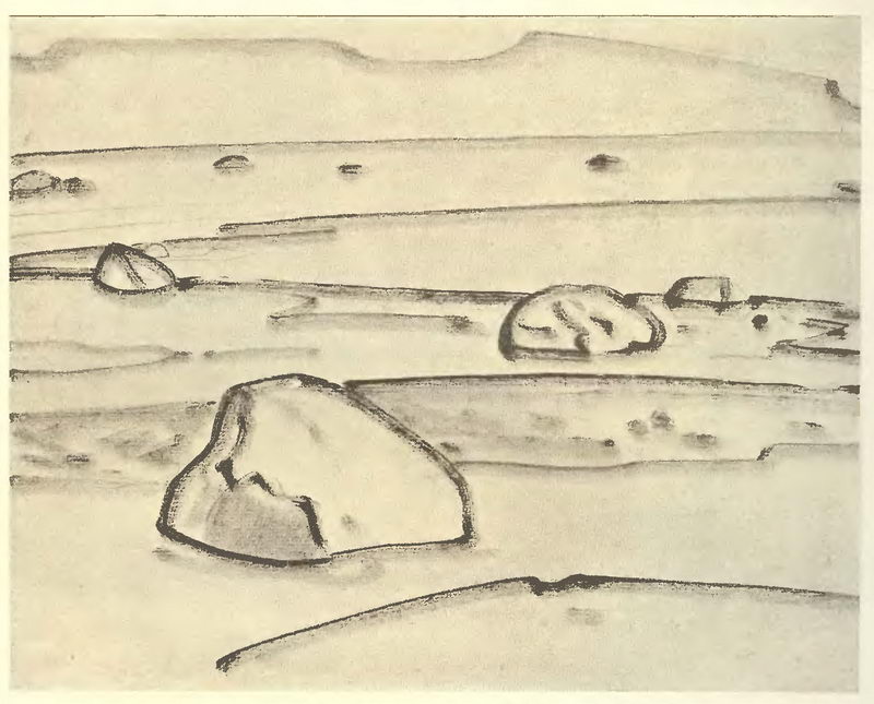 Н.К.Рерих. Альбомный рисунок. 1915