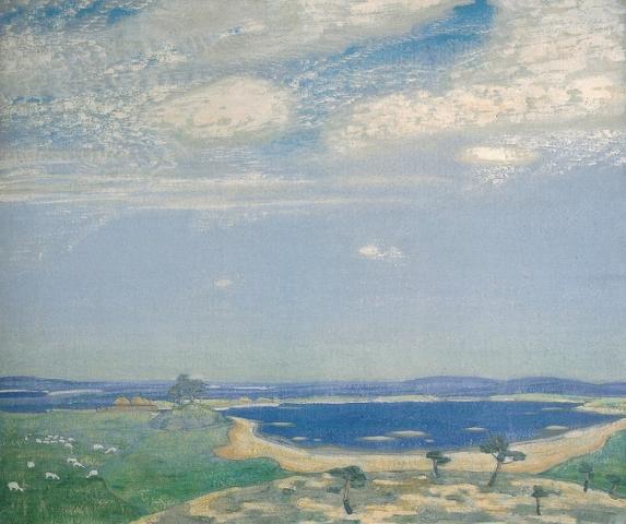 Н.К.Рерих. Древний пейзаж. 1911