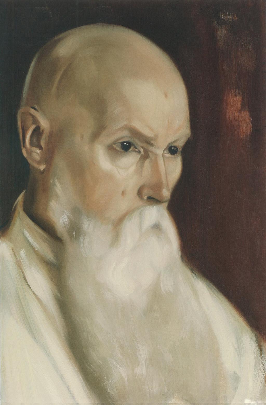 С.Н.Рерих. Портрет отца (Профессор Николай Рерих). 1944