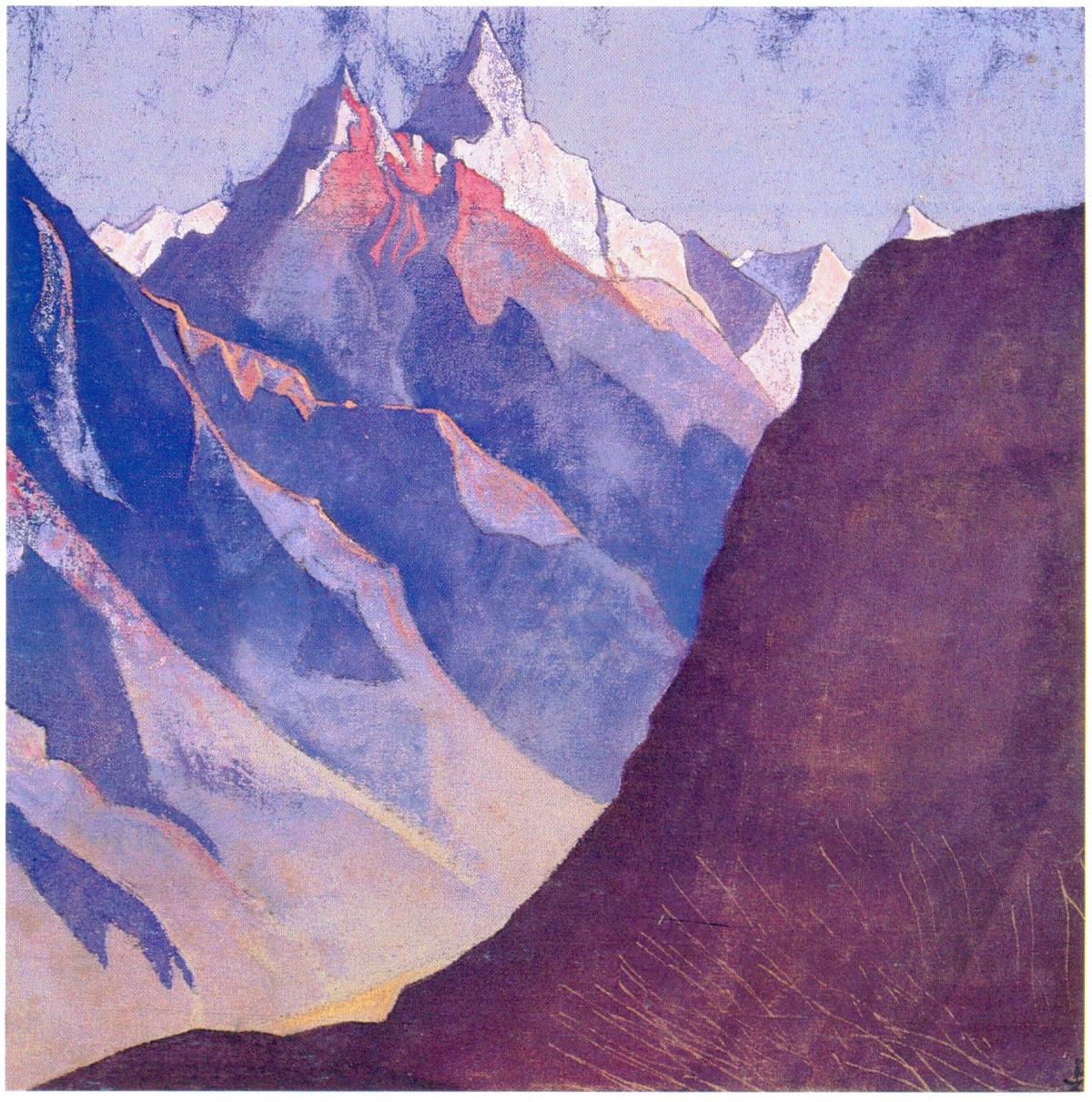 Н.К.Рерих. Гора М. # 5. 1932