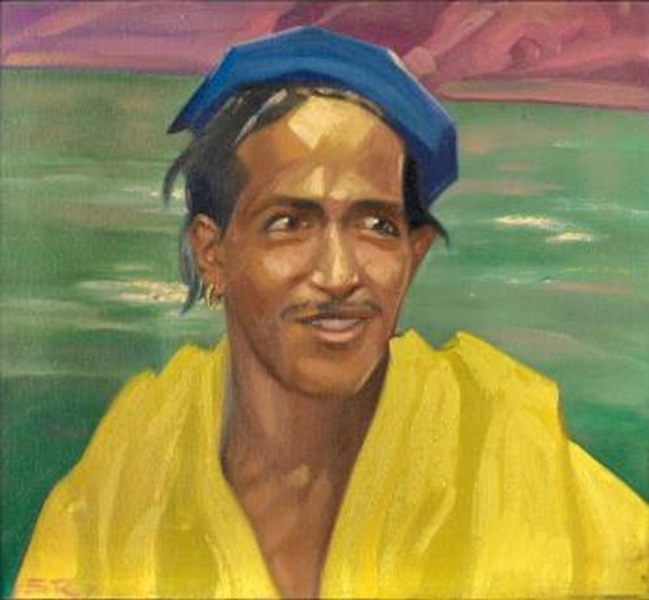 С.Н.Рерих. Мужчина из долины Кулу. 1937