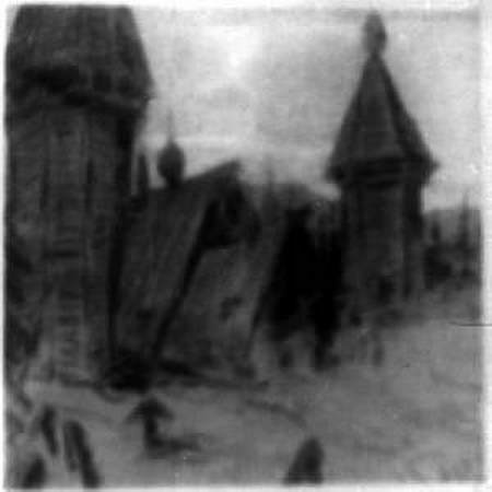Н.К.Рерих. Церковь на кладбище. 1903-1904(?)