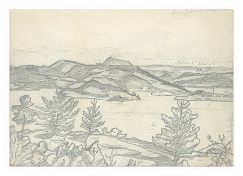 Иллюстрация к рассказу васюткино озеро карандашом. Озеро карандашом. Гравюры Рерих. Рисунки Рериха карандашом. Рерих озеро.