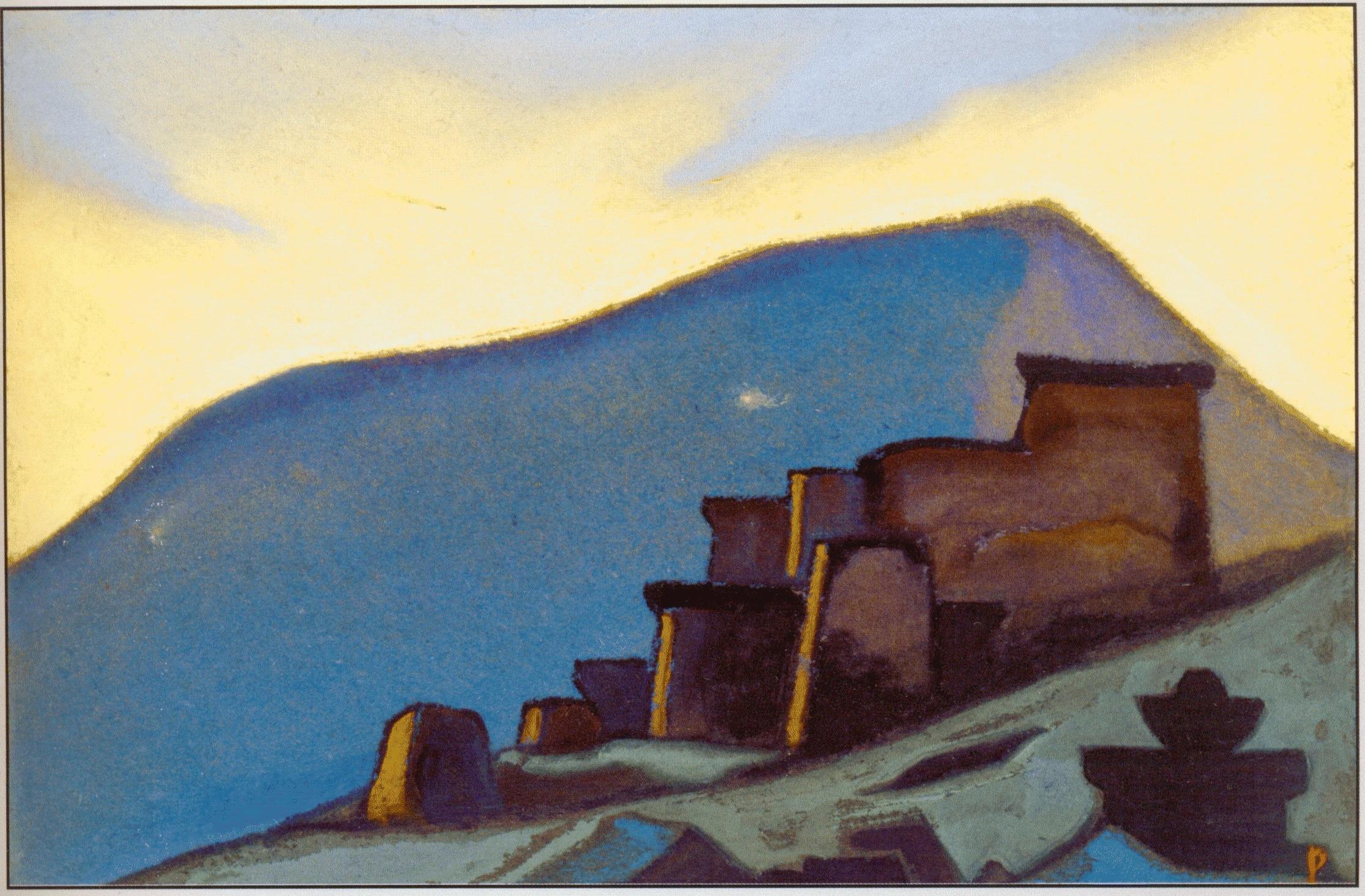 Рерих экспедиция 1928. Рерих Тибет картины.