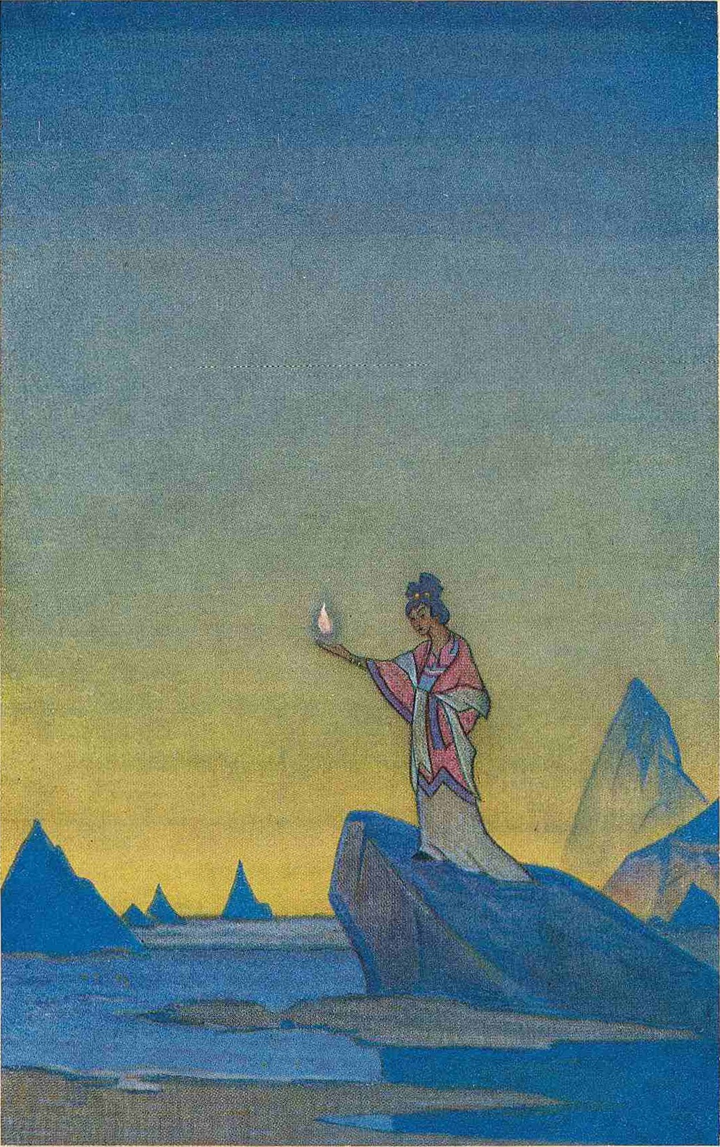 Н.К.Рерих. Агни-Йога. Проект фрески (I). 1928