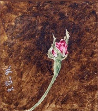 Н.К.Рерих. Бутон розы. 1891