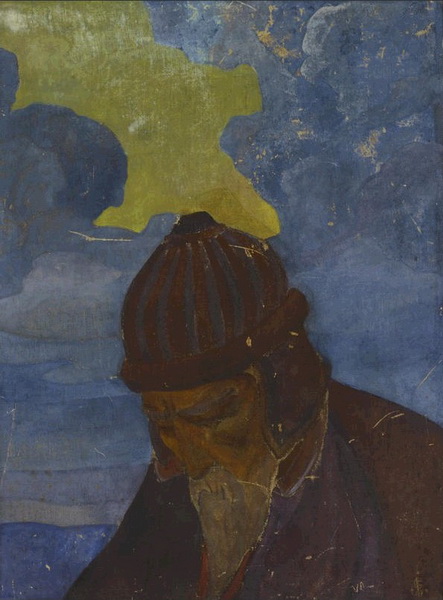 С.Н.Рерих. Портрет Николая Рериха (этюд). 1924