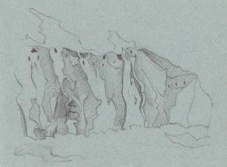 Н.К.Рерих. Альбом с карандашными набросками. Санта-Фе (Рисунок 2). 1921