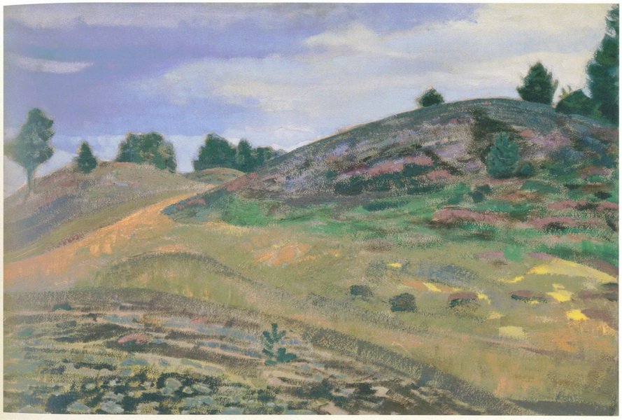 Н.К.Рерих. Холмы. 1915