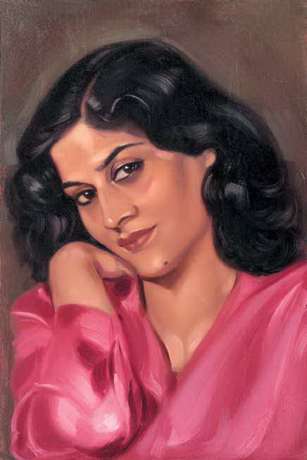 С.Н.Рерих. Портрет Асгари Кадир. 1944
