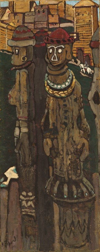 Н.К.Рерих. Идолы. 1902