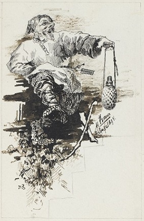 Н.К.Рерих. Скоморох. 1894