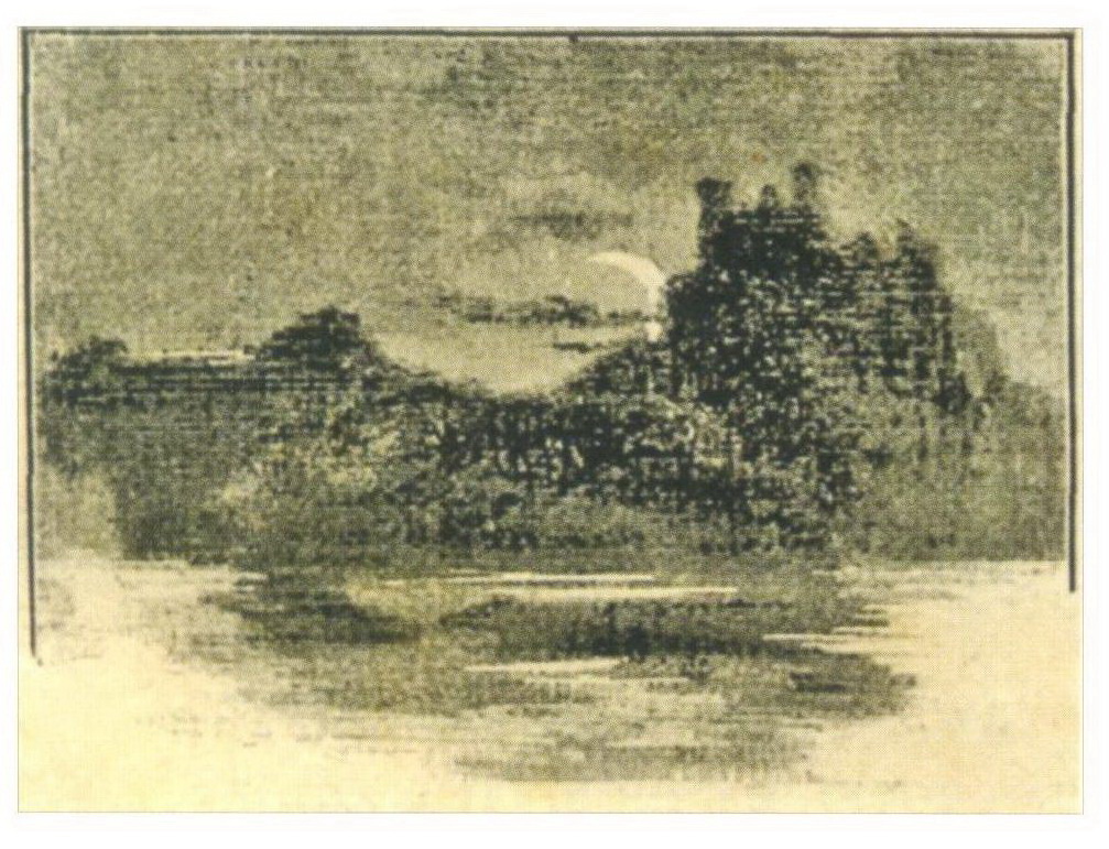 Н.К.Рерих. Замок (к стихотворению В. Голикова «В час ночи»). 1896