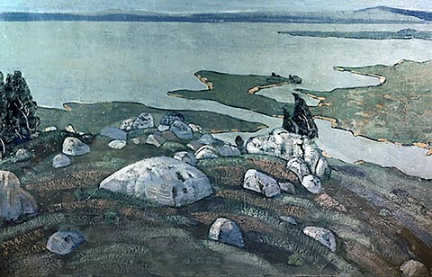 Н.К.Рерих. Могила великана. 1915